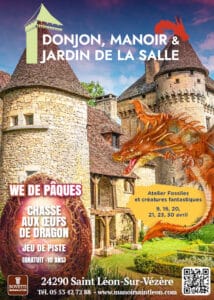 affiche paques 2025 donjon de la salle