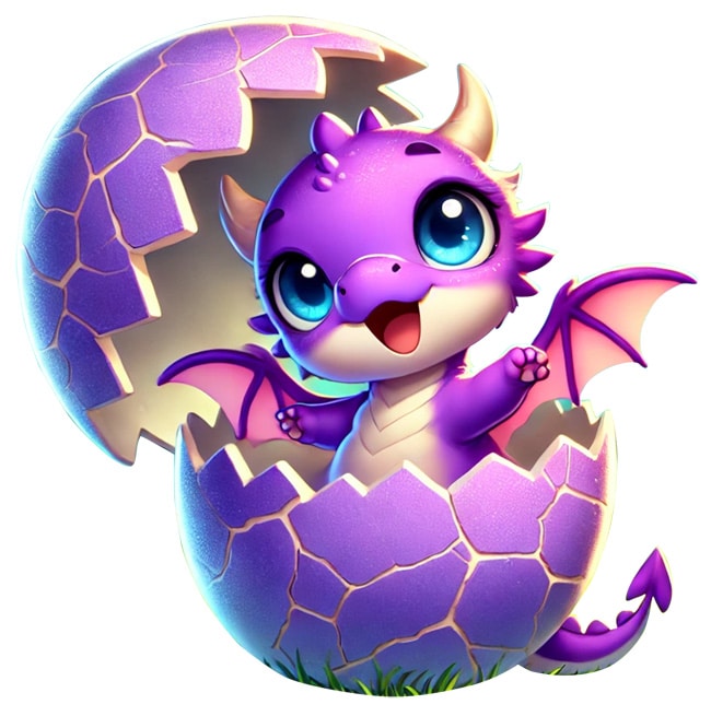 dragon violet